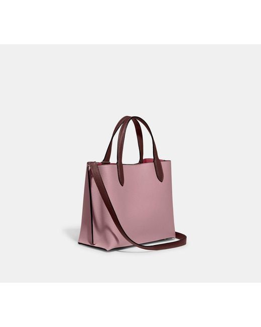COACH Black Willow Tote Bag 24