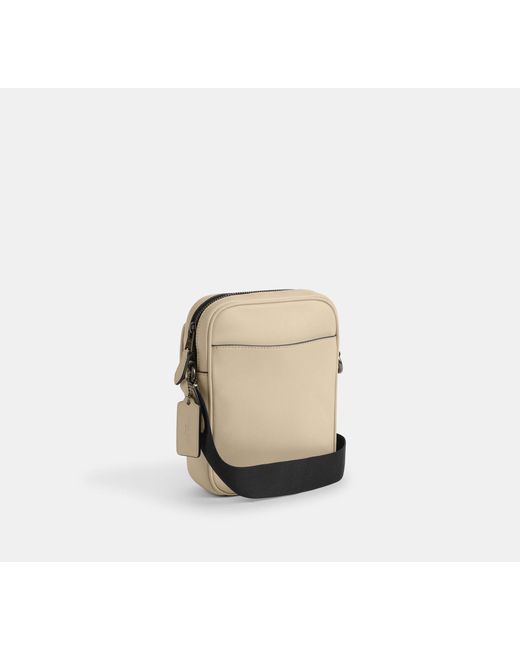 COACH Black Turnlock Crossbody Bag for men