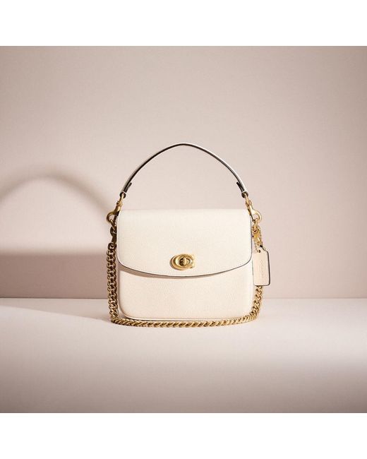 COACH Restored Cassie Crossbody 19 in Natural Lyst