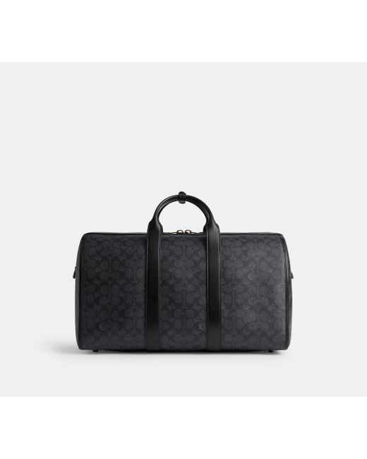 COACH Gotham Reisetasche 45 Aus Signature-Canvas in Black für Herren