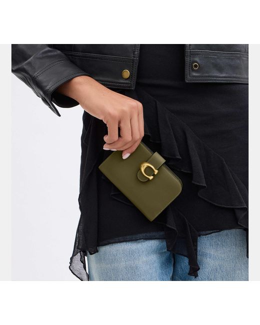 COACH Green Tabby Wallet