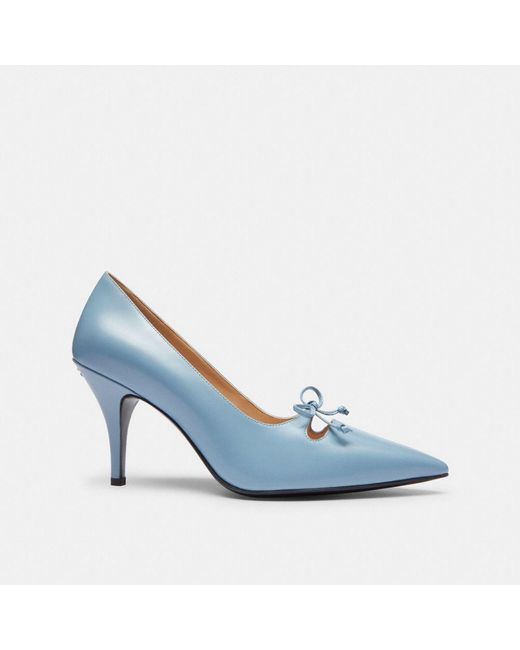 COACH Blue Pump