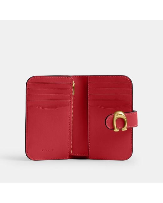 COACH Red Tabby Wallet