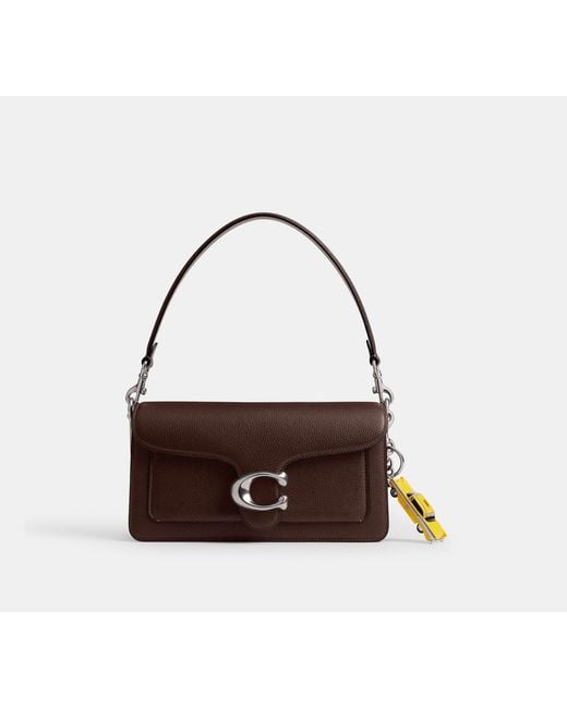 COACH Black Small Taxi Bag Charm