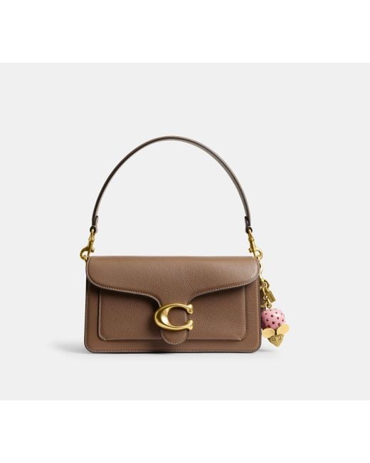 COACH Black Mouse Bag Charm