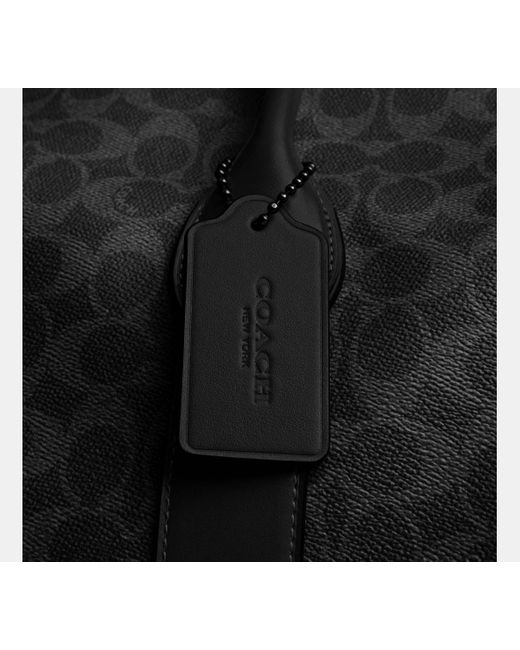 COACH Black Compass Bag 50