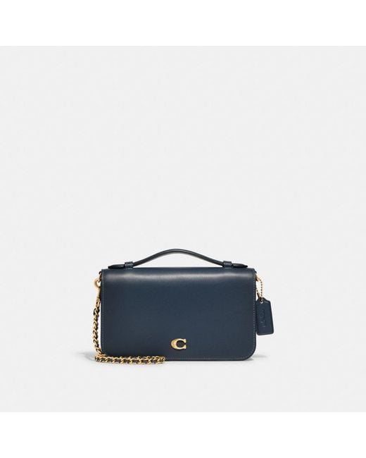 COACH Bea Crossbody in Blue Lyst