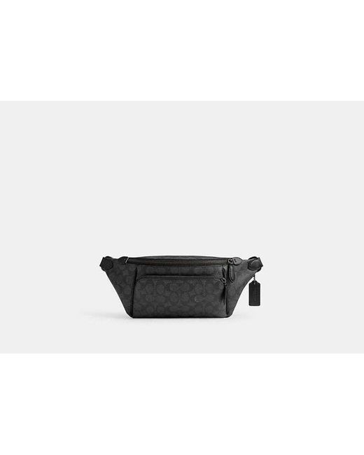 COACH League Belt Bag in Black for Men Lyst UK