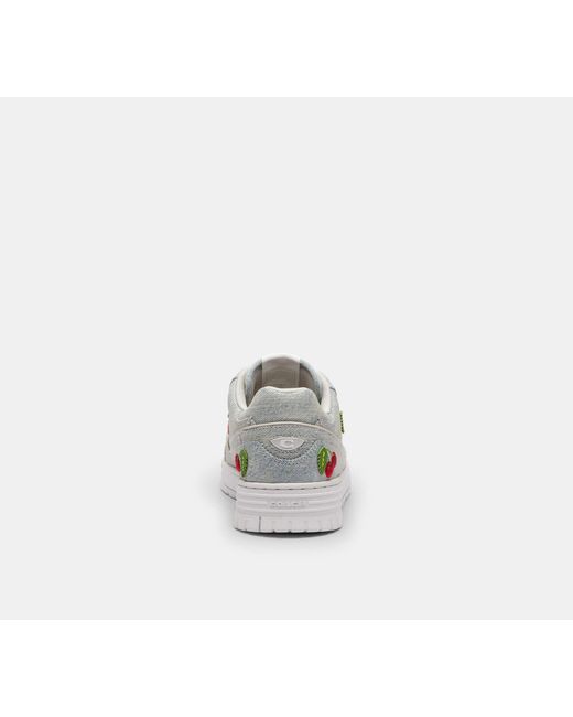 COACH Black Soho Sneaker With Cherries