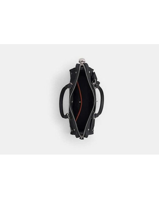 COACH Black Rhyder Satchel Bag 24