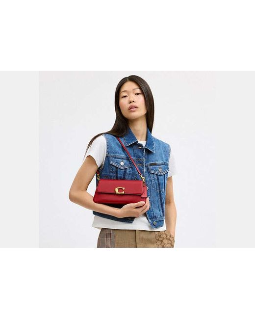 COACH Red Jet Shoulder Bag
