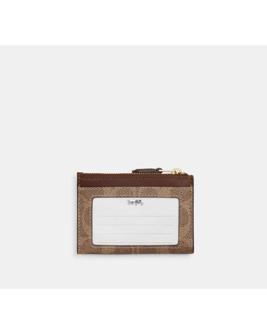 COACH Black Schmales Mini