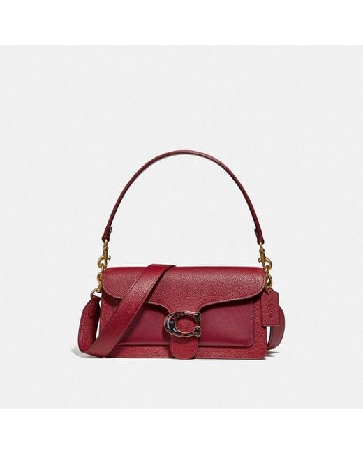 COACH Tabby Shoulder Bag 26 in Red | Lyst