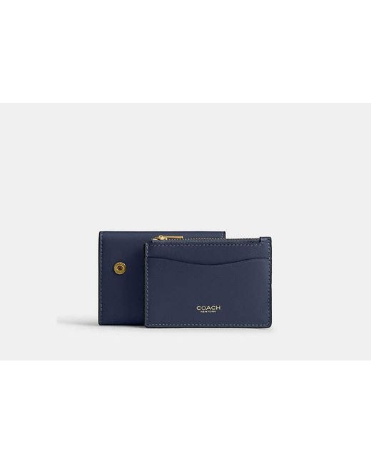 COACH Black Essential Card Holder Wallet