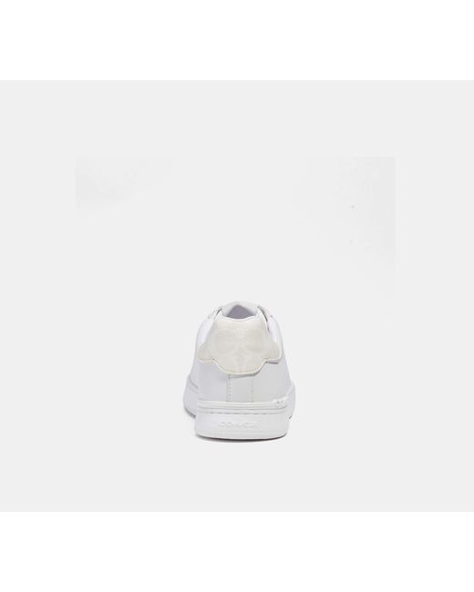 COACH Black Clip Low Top Sneaker for men
