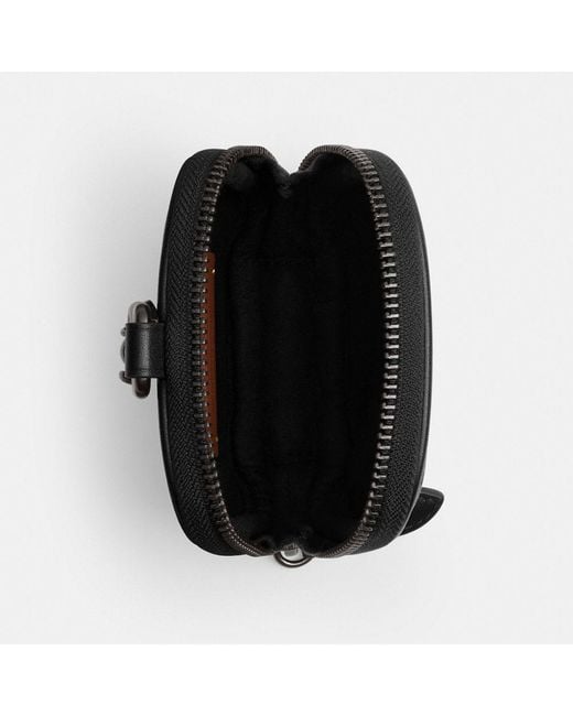 COACH signature Soft Clip porch Black