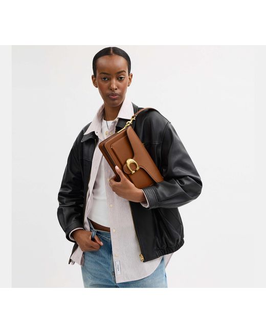 COACH Black Tabby Shoulder Bag 26