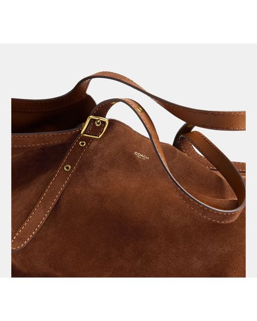 COACH Black Gramercy Tote Bag