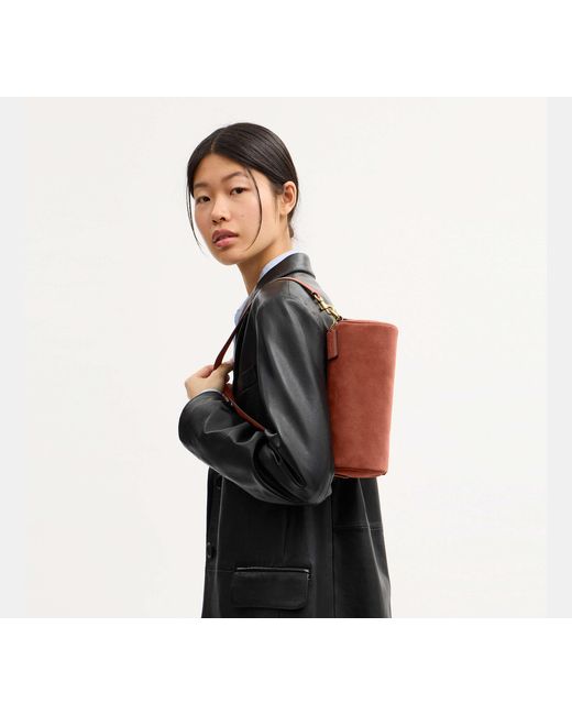 COACH Black Barrel Bag