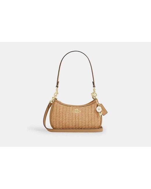 COACH Black Teri Mini Crossbody Bag