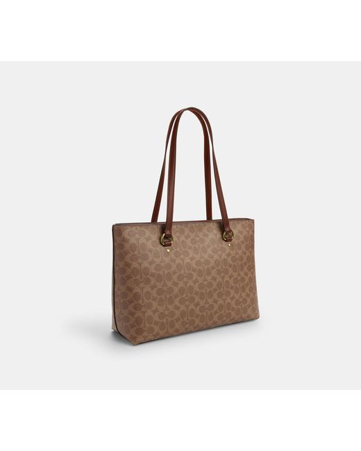 COACH Black Station Tote Bag