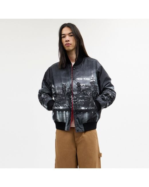 COACH Red Reversible Souvenir Jacket for men