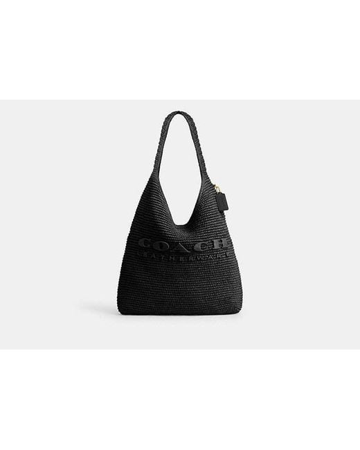 COACH Black Brooklyn Schultertasche 39