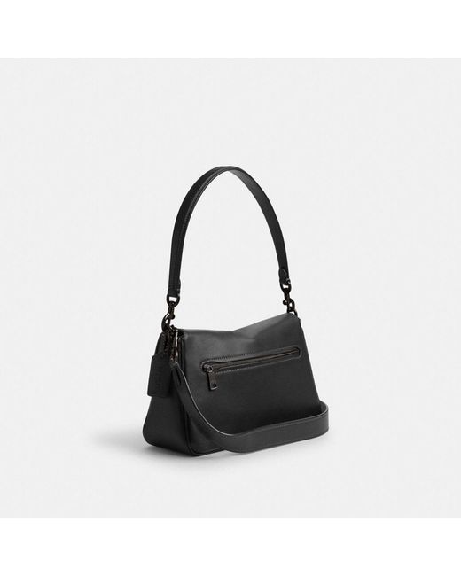 COACH Black Soft Tabby Shoulder Bag