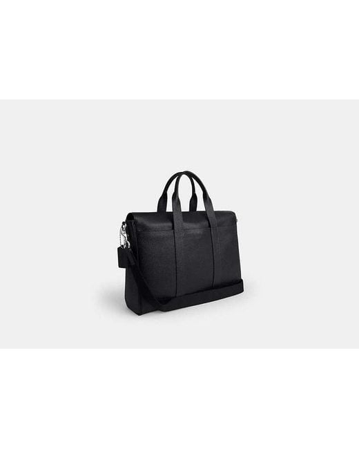 COACH Black Sullivan Portfolio Brief for men