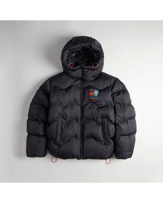COACH Black Coachtopia Loop Quilted Puffer Jacket