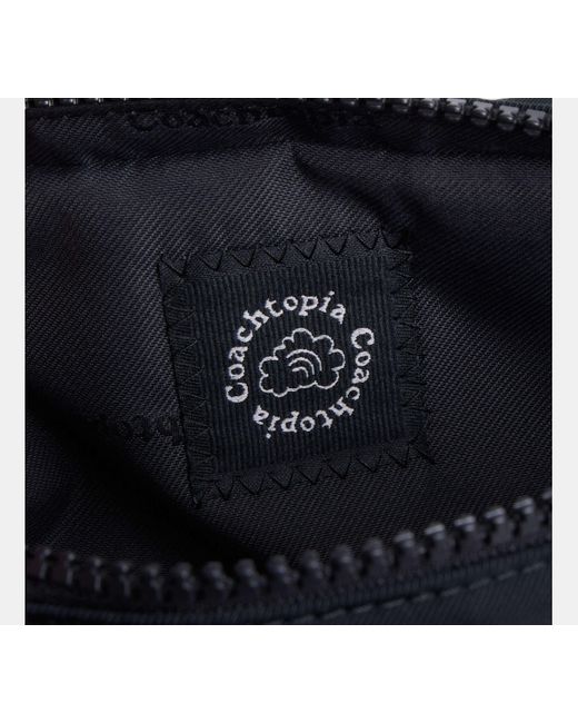 COACH Black Topia Loop Beutel Aus Recyceltem Polyester