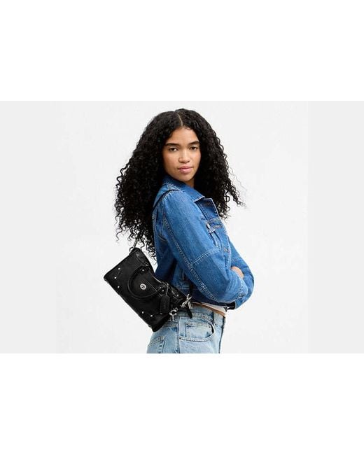 COACH Black Rhyder Satchel Bag 24