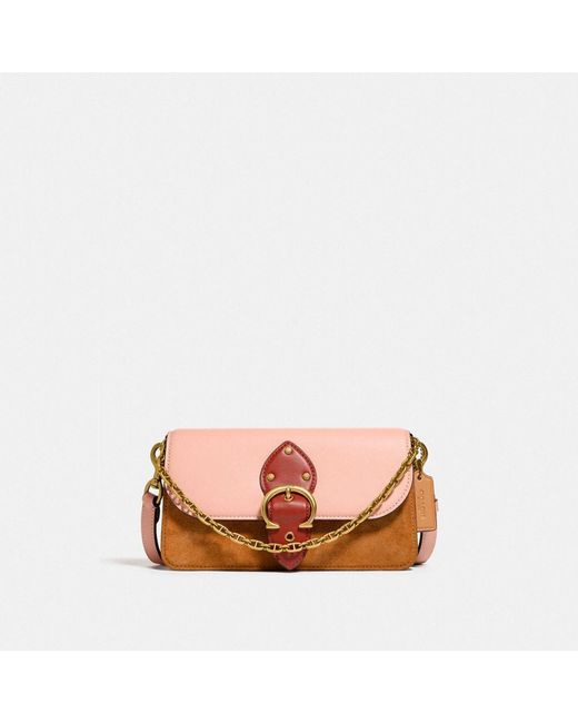 coach colorblock clutch