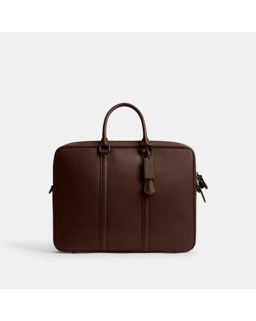 COACH Brown Metropolitan Workbag for men