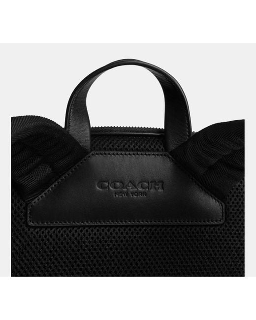 COACH Black Gotham Backpack for men