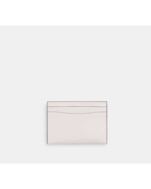 COACH Black Essential Card Case With Sticker Print