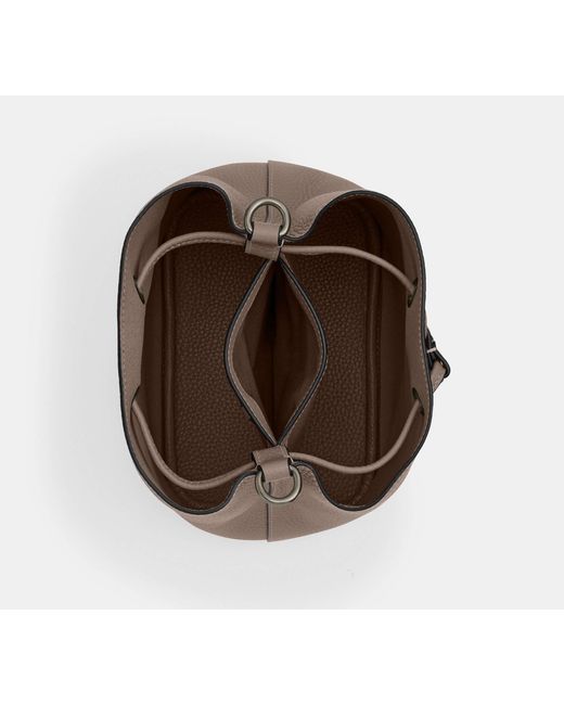 Borsa A Secchiello Rowan di COACH in Black