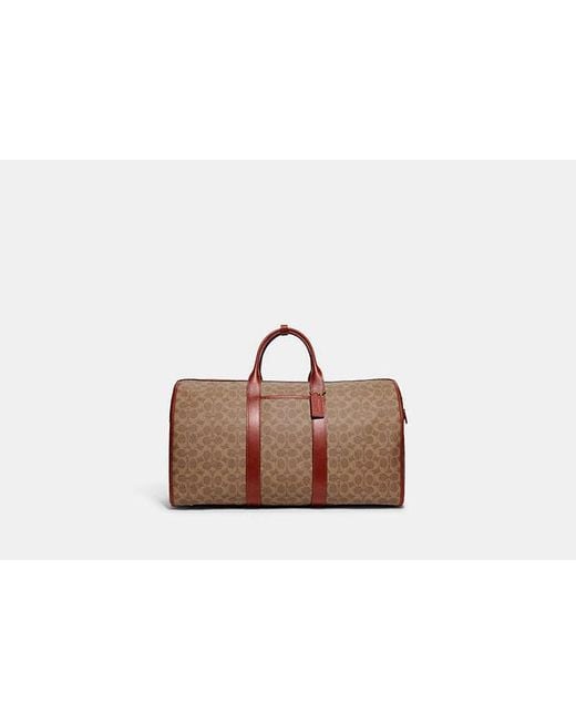 COACH Brown Gotham Duffle Bag for men