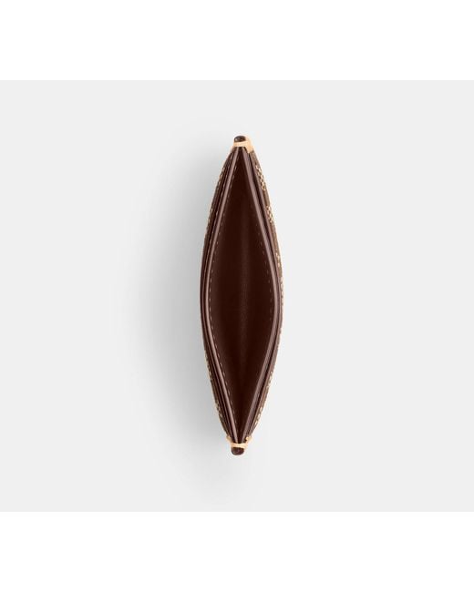 COACH Black Essential Card Case