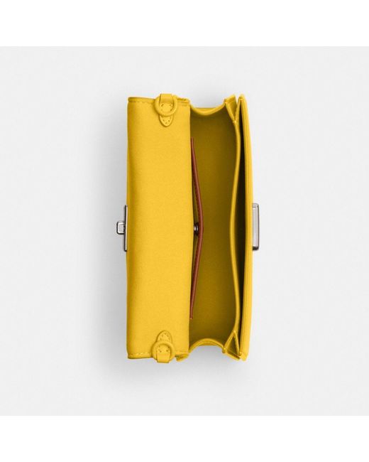 COACH Yellow Juno Bag