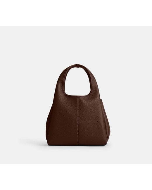 Borsa A Tracolla Lana 23 di COACH in Black