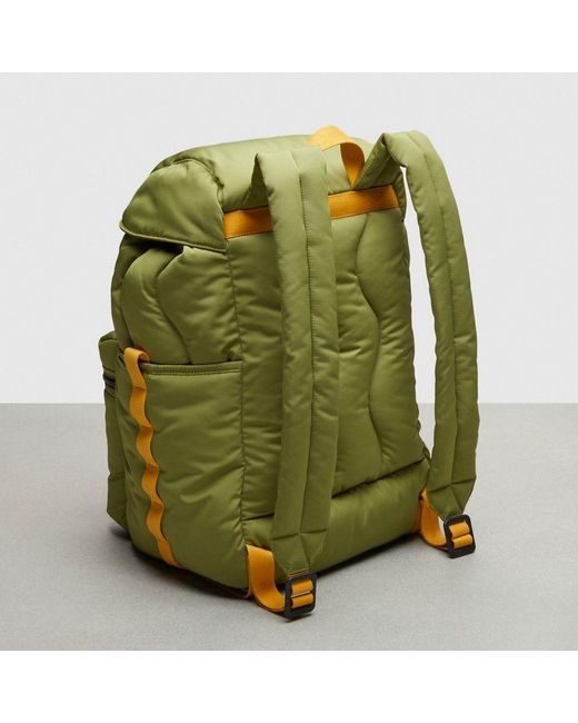 COACH Green Coachtopia Loop Backpack