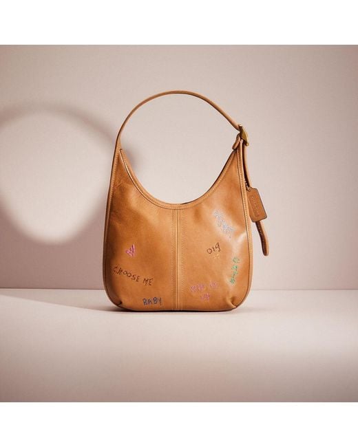 COACH Restored Ergo Shoulder Bag In Original Natural Leather in Brown