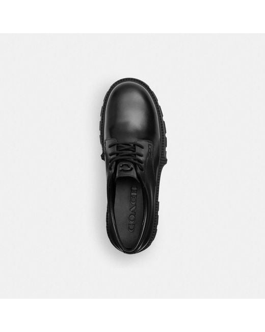 COACH Black Jonathan Derby for men