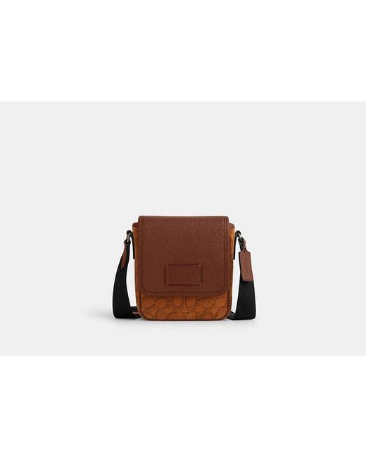 COACH Black Lucas Crossbody Bag for men