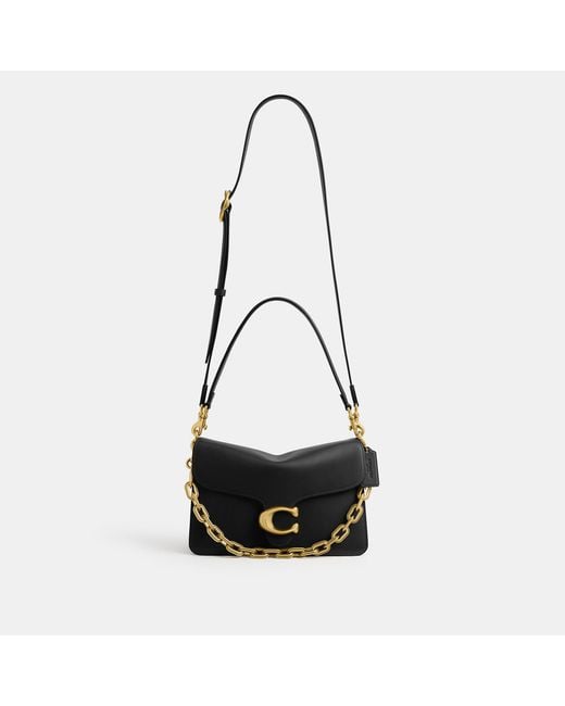 COACH Black Tabby Chain Bag