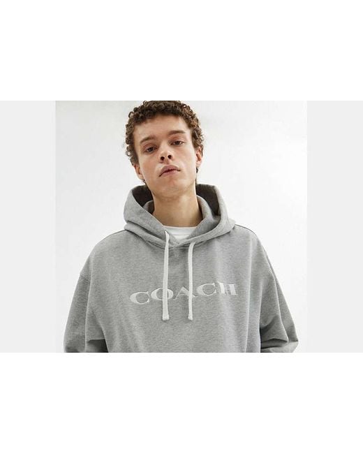 Sudadera Con Capucha COACH de hombre de color Black