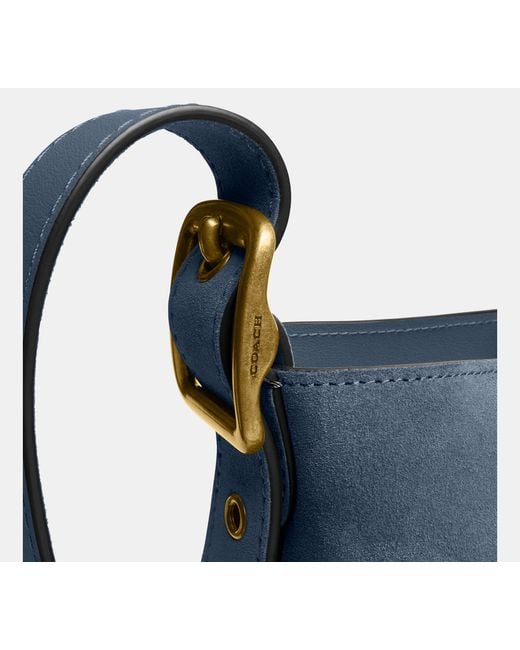 COACH Black Bleecker Bucket Bag 21