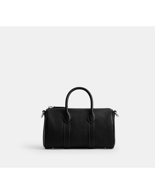 COACH Black Brain Dead Compass Bag 25 With Darby Dino And Charm