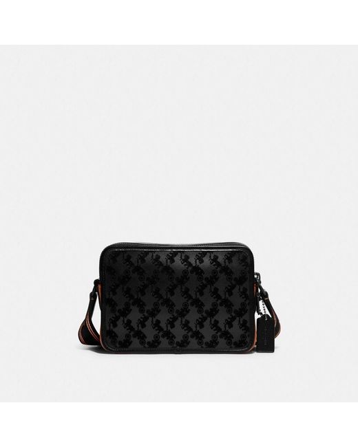 COACH Leather Charter Crossbody 24 With Horse And Carriage In Black For 